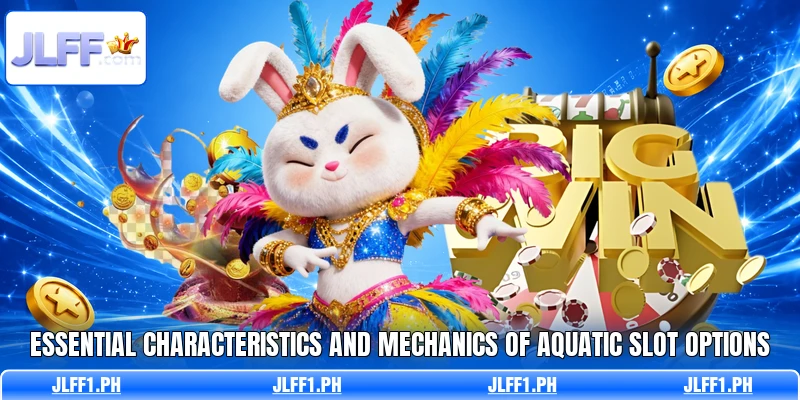 Essential characteristics and mechanics of aquatic slot options