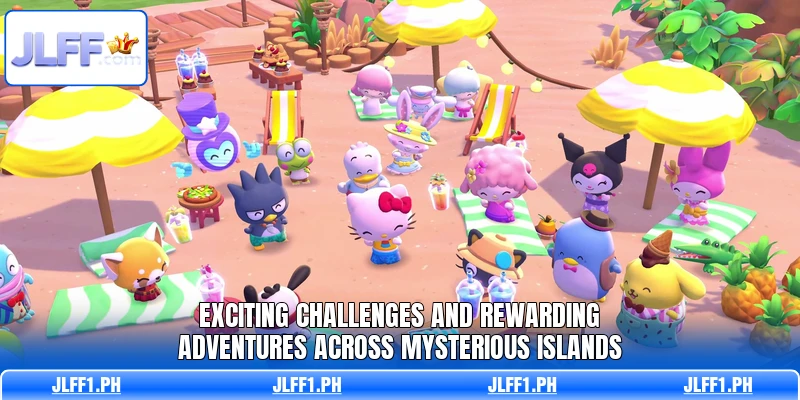 Exciting challenges and rewarding adventures across mysterious islands