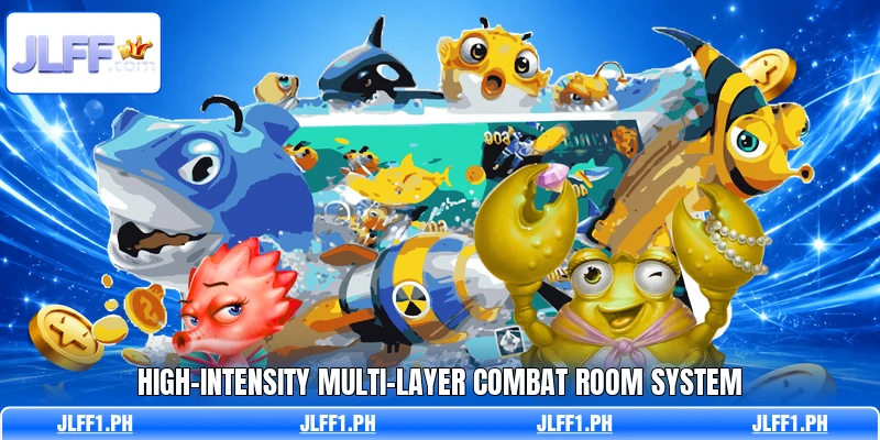 High-intensity multi-layer combat room system