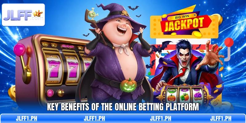 Key benefits of the online betting platform