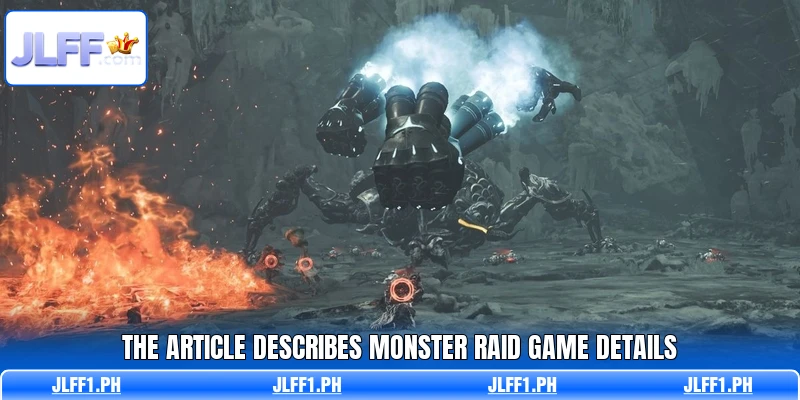 The article describes Monster Raid game details